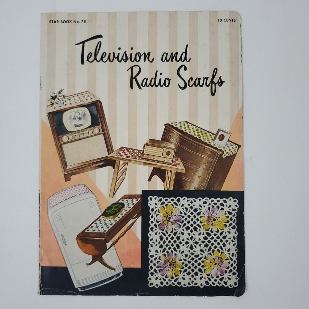 Vintage unique magazine television and radio scarfs star number 78 Fd5